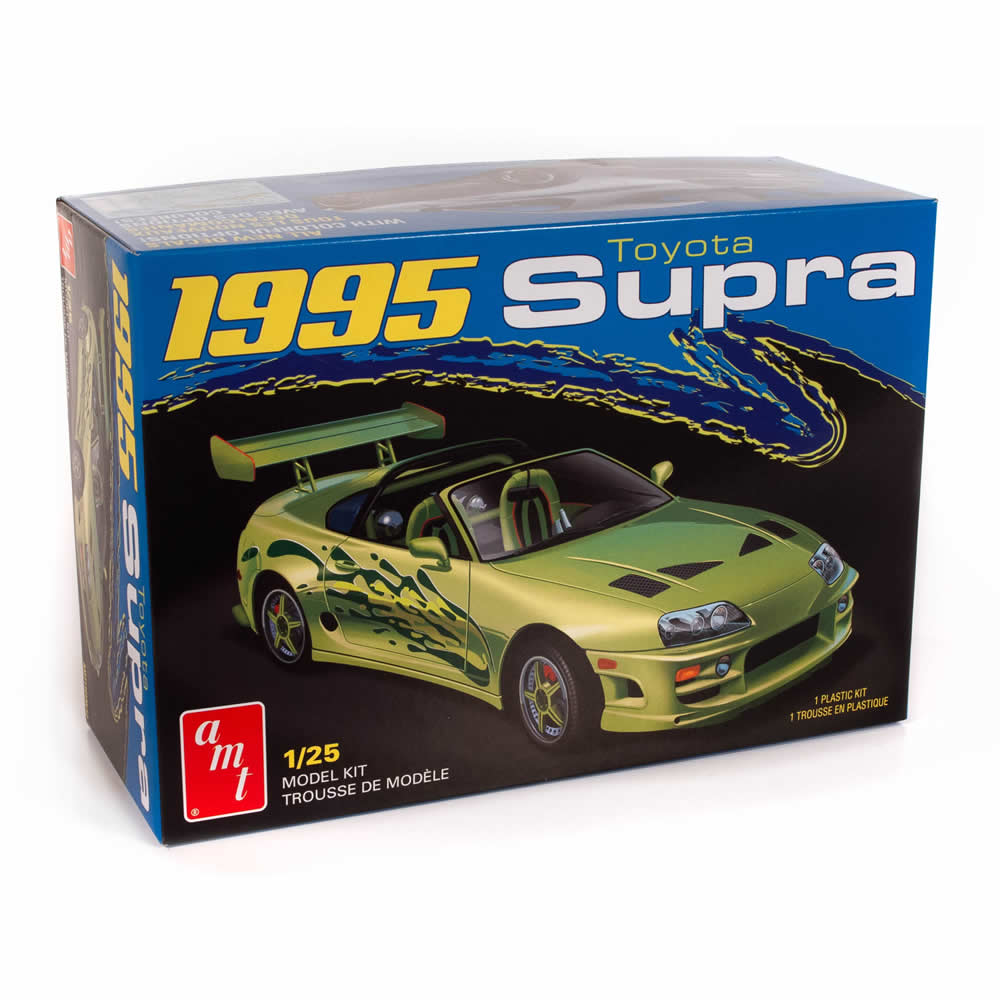 AMT110112 1995 Toyota Supra 1/25 Scale Plastic Model Kit AMT