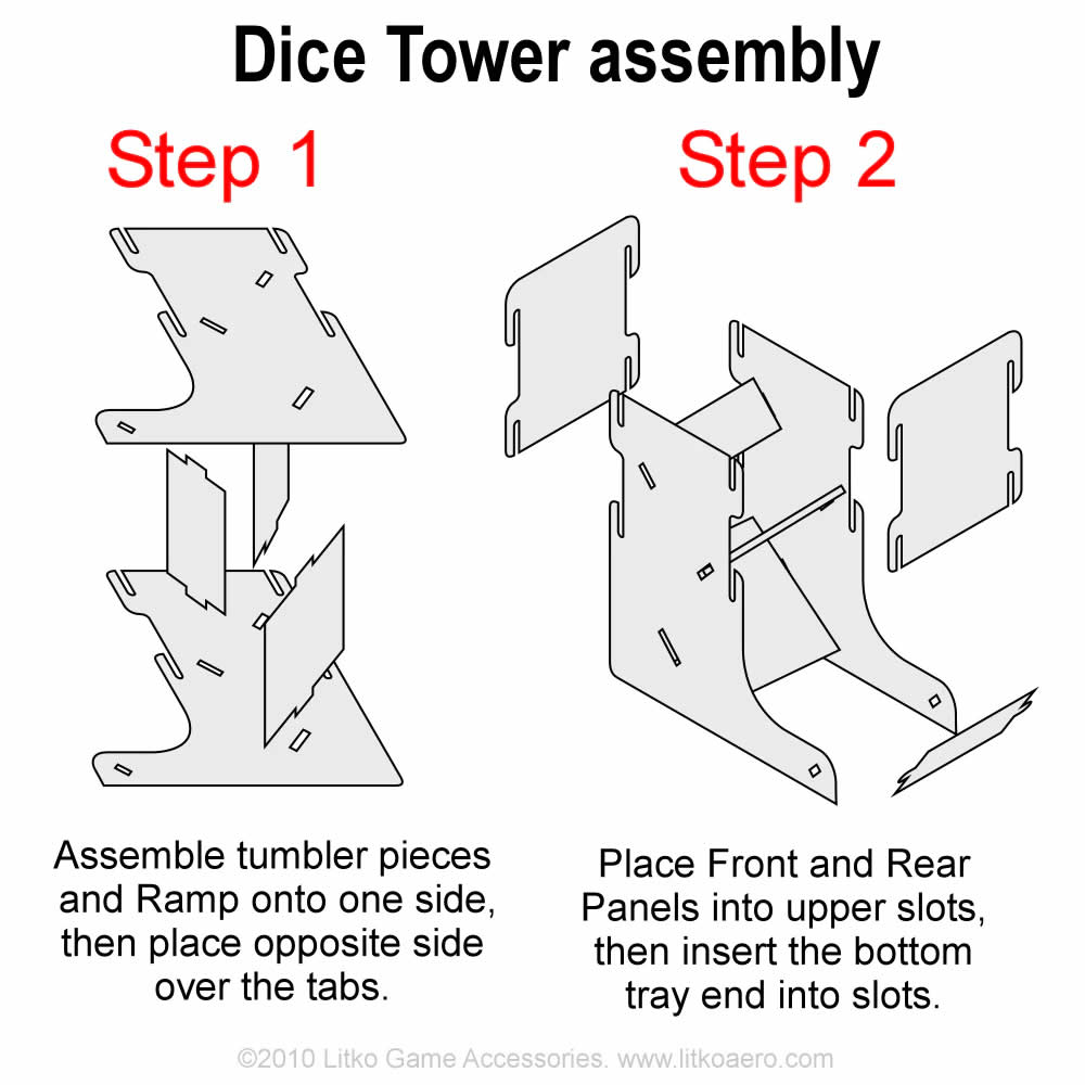 LAOGMG066 Nautical Dice Tower by Litko Games Accessories