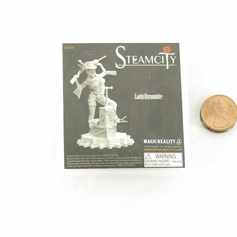 MRMSC001 Lady Dynamite SteamCity Miniature 32mm Scale