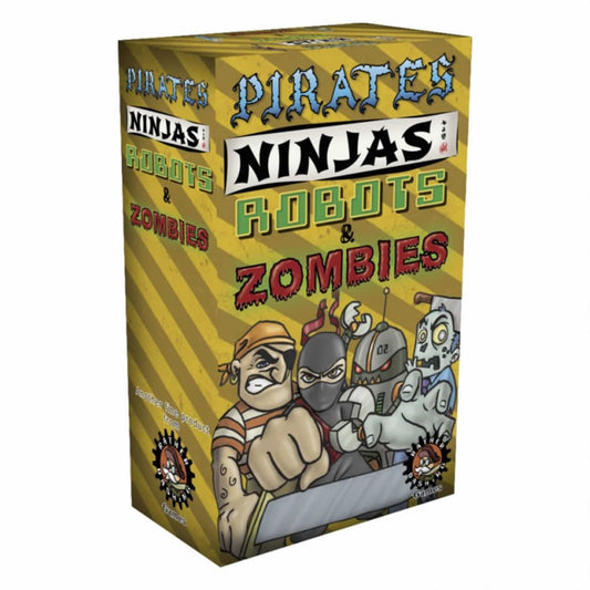 RDGPNRZ Pirates Ninjas Robots and Zombies Board Game