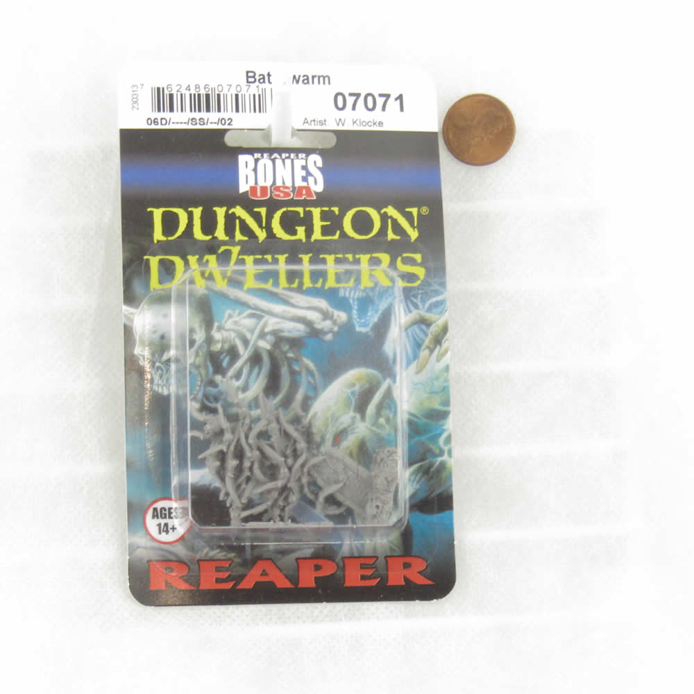 RPR07071 Bat Swarm Miniature 25mm Heroic Scale Figure Dungeon Dwellers Reaper Miniatures