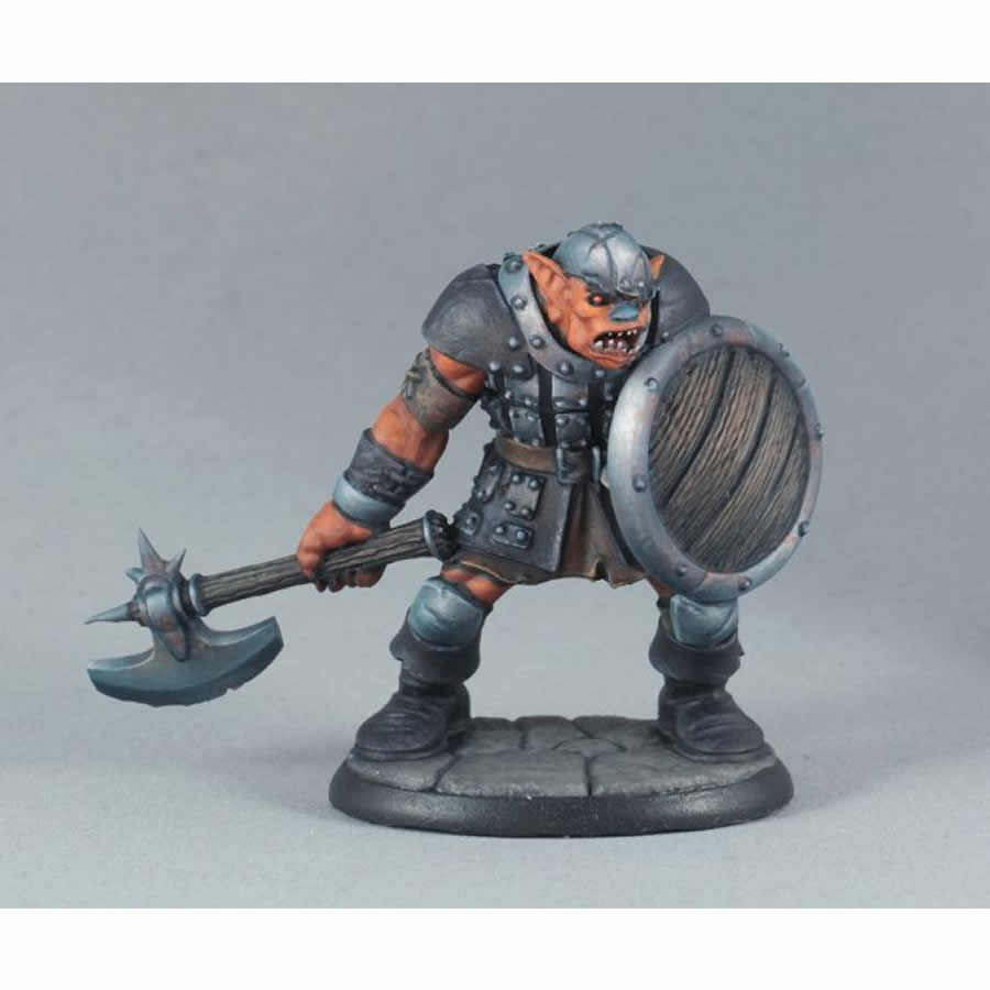 RPR07101 Kadarg Scarneck hobgoblin Warrior Miniature 25mm Heroic Scale Figure 3D Printed Dungeon Dwellers