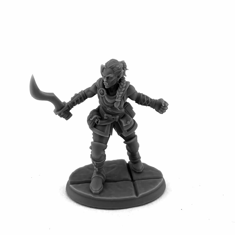 RPR07123 Emrul Gozgul Half-Orc Rogue Alternate Sculpt Miniature 25mm Scale Figure Dungeon Dwellers