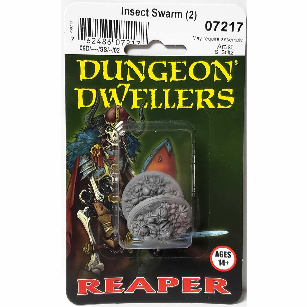 RPR07217 Insect Swarm Miniature 25mm Heroic Scale Figure Dungeon Dwellers