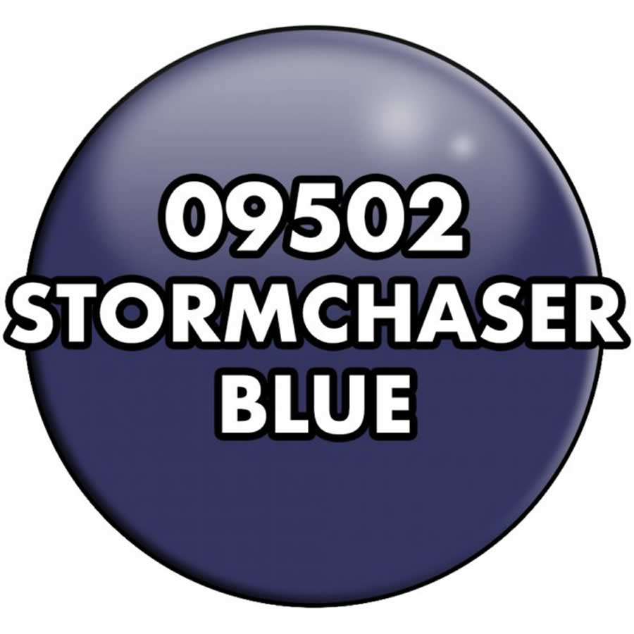 RPR09502 Stormchaser Blue Acrylic Reaper Master Series Hobby Paint .5oz Dropper Bottle Reaper Miniatures