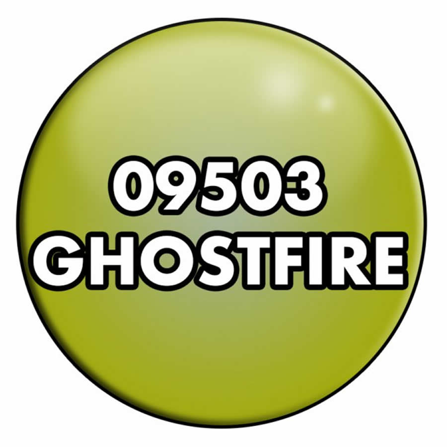 RPR09503 Ghostfire Acrylic Reaper Master Series Hobby Paint .5oz Dropper Bottle Reaper Miniatures