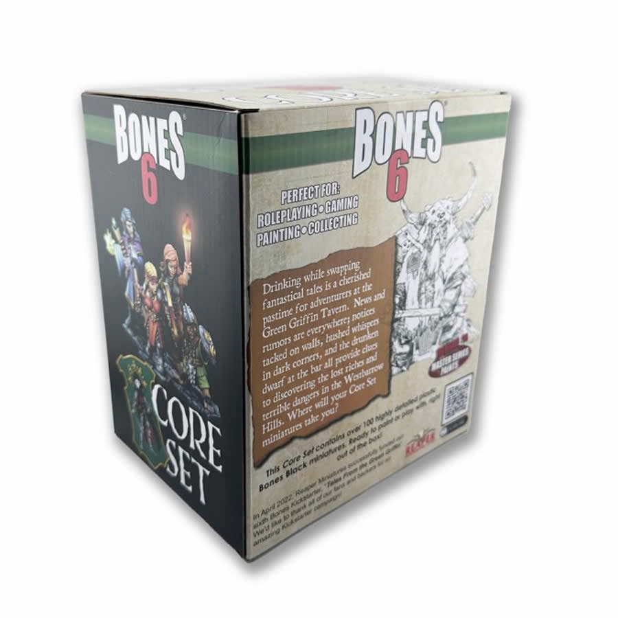 RPR10057 Bones 6 Core Set Miniatures 25mm Heroic Scale Figures
