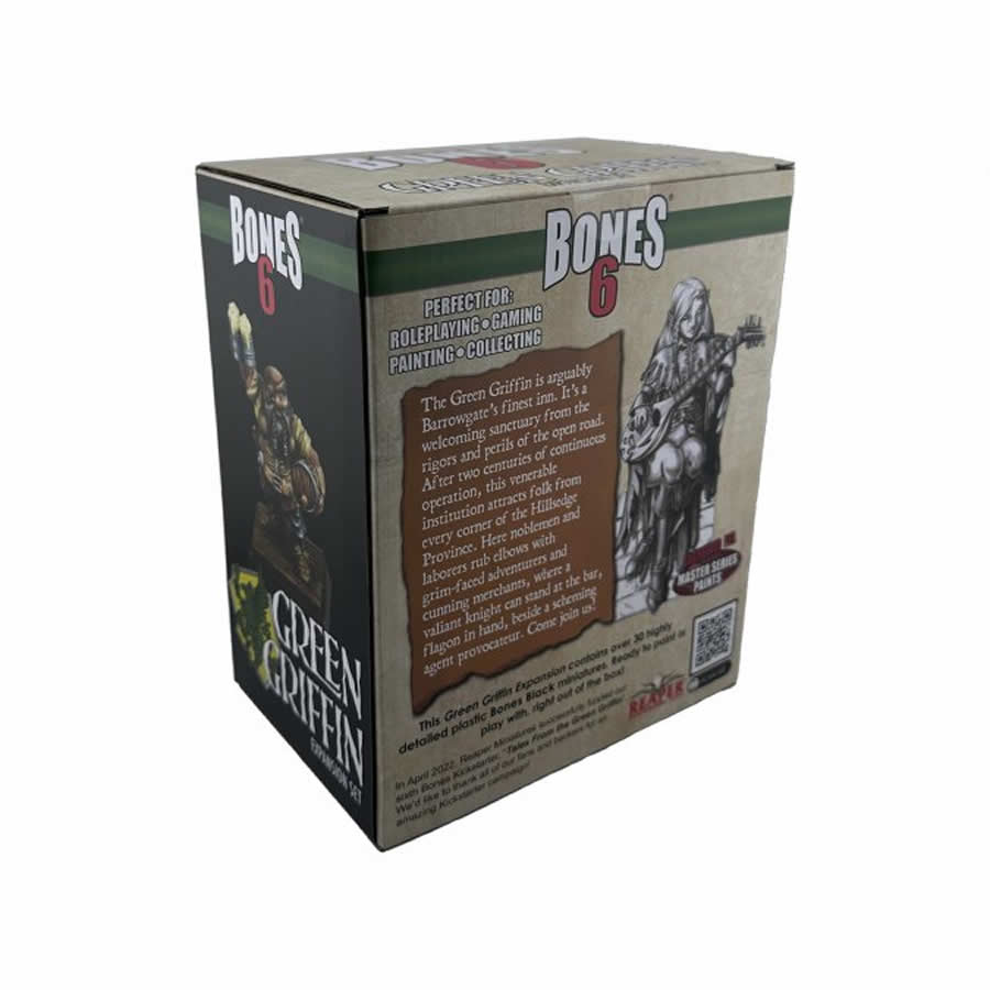 RPR10058 Bones 6 Green Griffin Expansion Miniatures 25mm Heroic Scale Figures