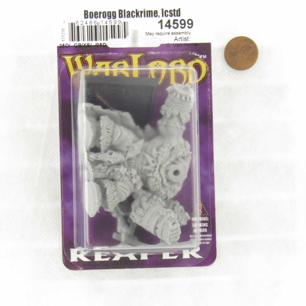 RPR14599 Boerogg Blackrime the Frost Giant Jarl Miniature