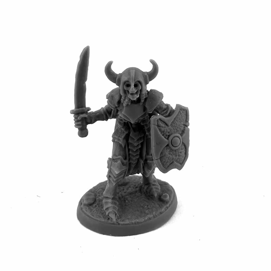 RPR20321 Sir Rictus the Undying Miniature 25mm Heroic Scale Figure Bones Black