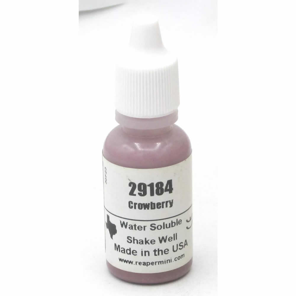 RPR29184 Crowberry Acrylic Reaper Master Series Hobby Paint .5oz Dropper Bottle