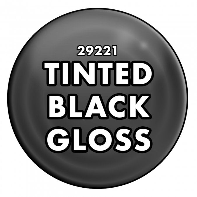 RPR29221 Tinted Black Gloss Acrylic Paint Reaper Master Series Hobby Paint .5oz Dropper Bottle
