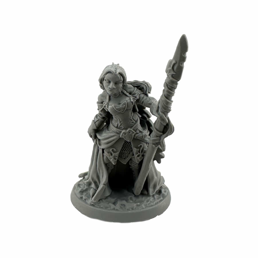 RPR30146 Devona Human Wizard Miniature Figure 25mm Heroic Scale Reaper Bones USA