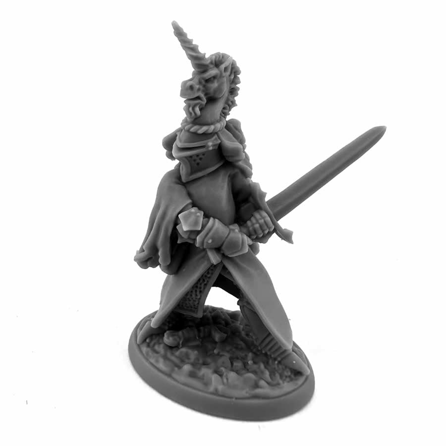 RPR30154 Sir Richard the White Miniature Figure 25mm Heroic Scale Reaper Bones USA
