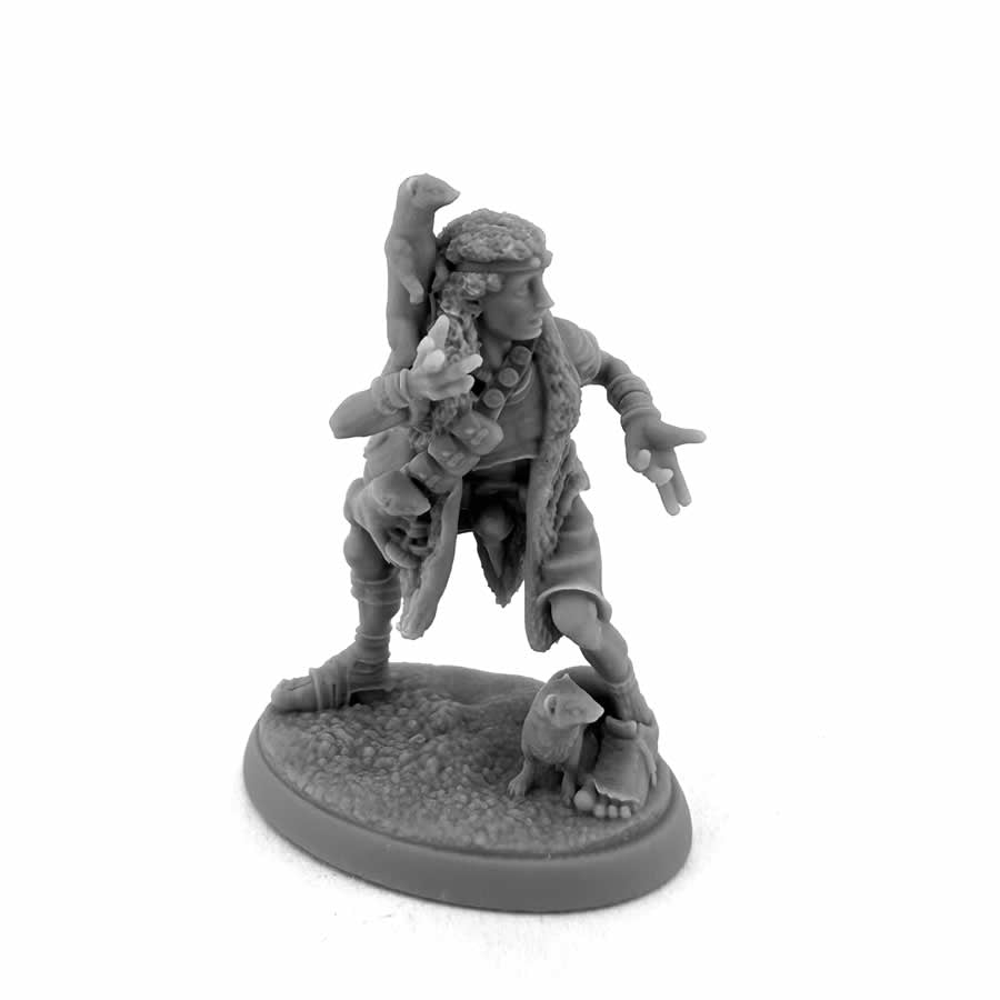 RPR30159 Elusive Weaselmancer Miniature Figure 25mm Heroic Scale Reaper Bones USA Reaper Miniatures