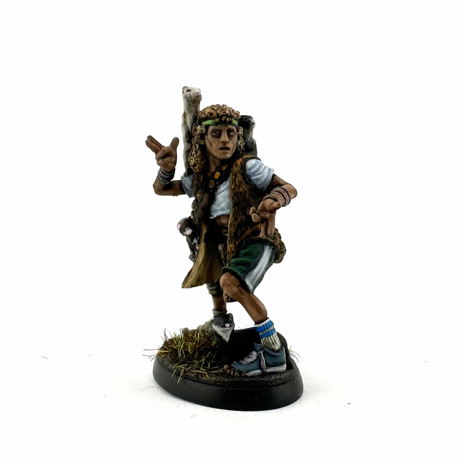 RPR30159 Elusive Weaselmancer Miniature Figure 25mm Heroic Scale Reaper Bones USA Reaper Miniatures