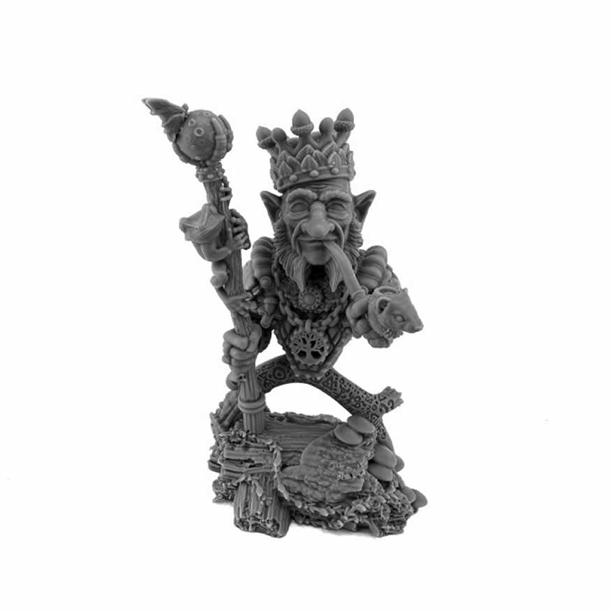RPR30200 Wenzelbaum Gnome King Bust Miniature Figure Reaper Bones USA
