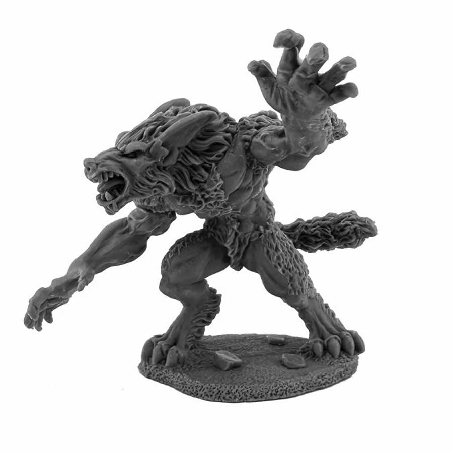 RPR30202 Jean Paul Duchamps Werewolf Miniature Figure 25mm Heroic Scale Reaper Bones USA