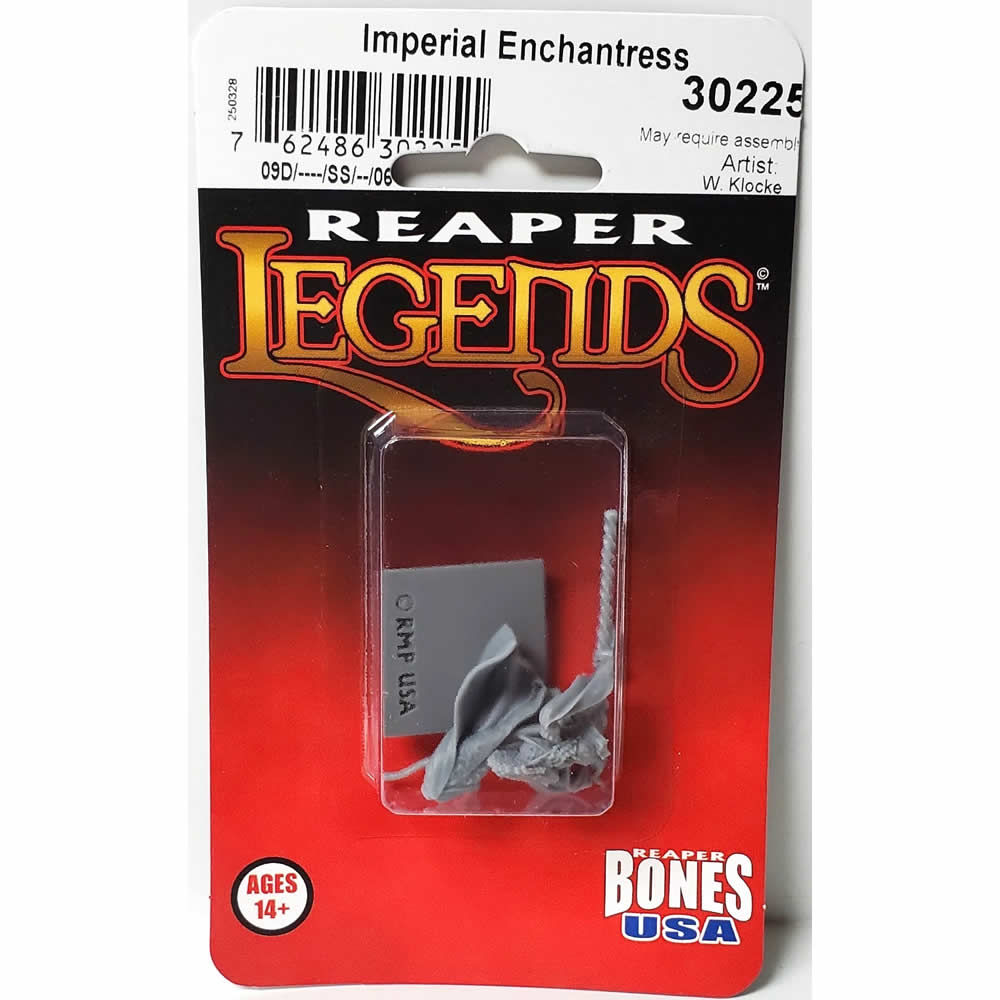 RPR30225 Imperial Enchantress Miniature Figure 25mm Heroic Scale Reaper Bones USA