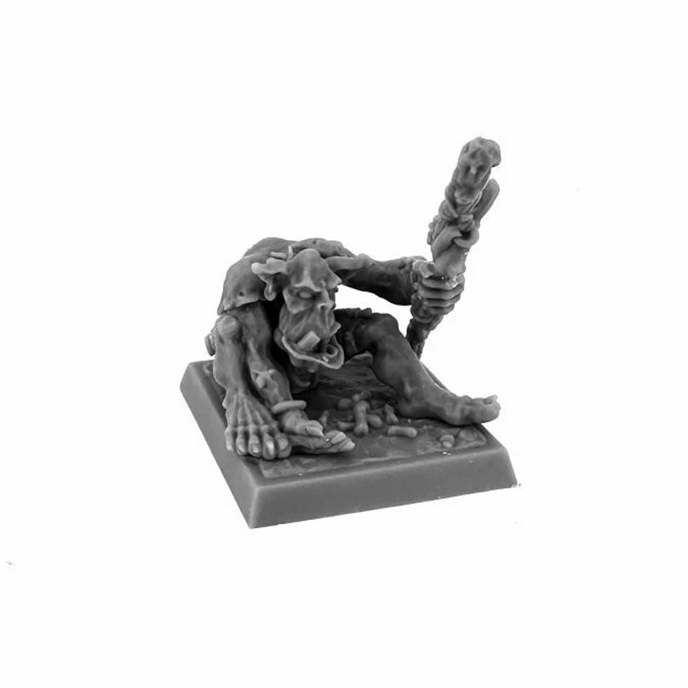 RPR30235 Orc Shaman Miniature Figure 25mm Heroic Scale Reaper Bones USA
