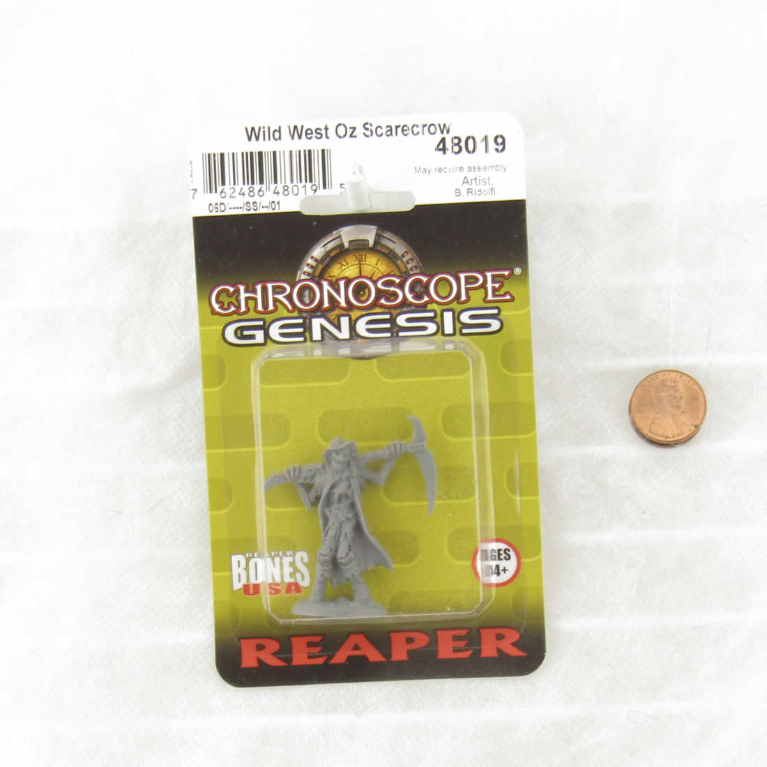 RPR48019 Wild West Oz Scarecrow Miniature 25mm Heroic Scale Figure Chronoscope