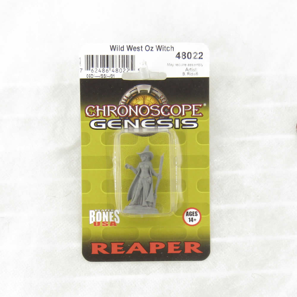 RPR48022 Wild West Oz Wicked Witch Miniature 25mm Heroic Scale Figure Chronoscope