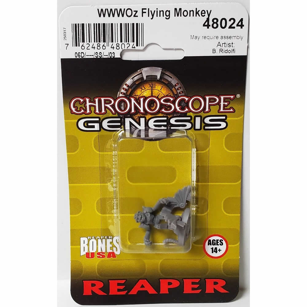 RPR48024 Wild West Oz Flying Monkey Miniature 25mm Heroic Scale Figure Chronoscope