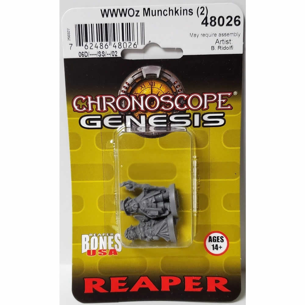 RPR48026 Wild West Oz Munchkins Miniature 25mm Heroic Scale Figure Chronoscope