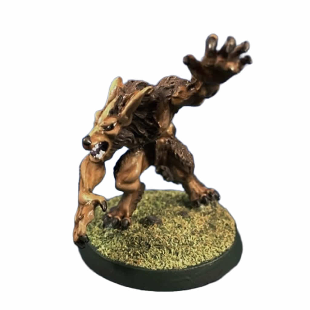 RPR77009 Werewolf Miniature 25mm Heroic Scale Figure Dark Heaven Bones