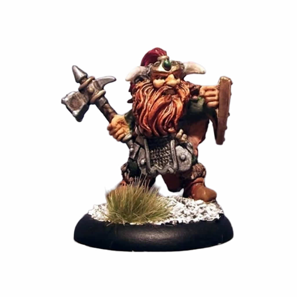 RPR77011 Fulumbar Dwarf Warrior Miniature 25mm Heroic Scale Figure Dark Heaven Bones