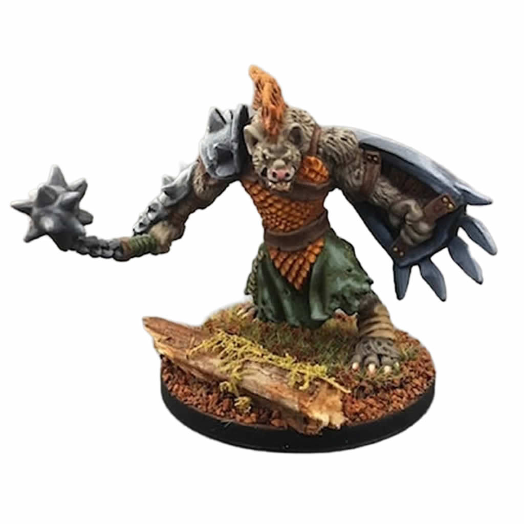 RPR77012 Gnoll Warrior Miniature 25mm Heroic Scale Dark Heaven Bones