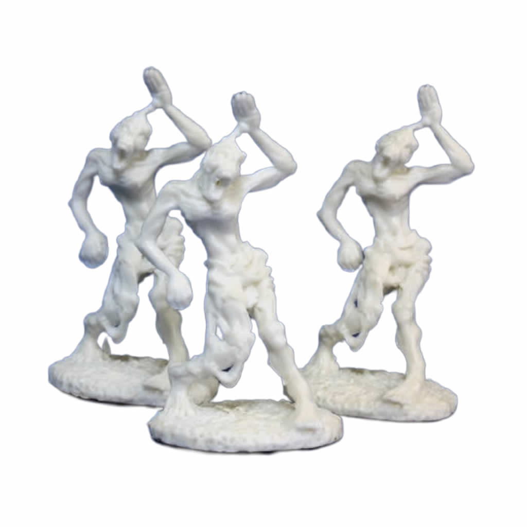 RPR77014 Zombies Miniature 25mm Heroic Scale Figure Dark Heaven Bones