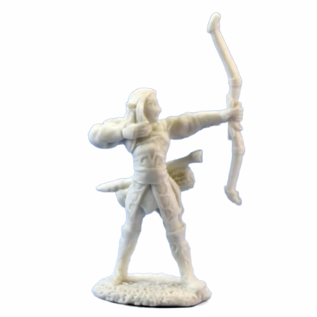 RPR77021 Lindir Elf Archer Miniature 25mm Heroic Scale Figure Dark Heaven Bones
