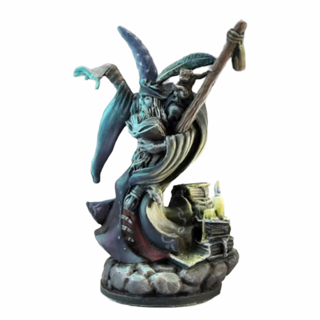 RPR77034 Kieran Tallowmire Wizard Miniature 25mm Heroic Scale Figure Dark Heaven Bones