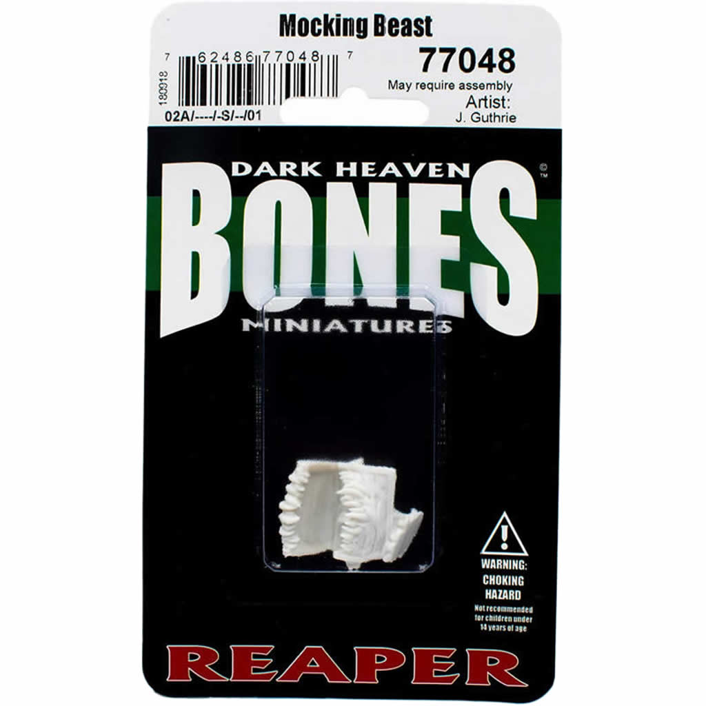 RPR77048 Mocking Beast Miniature 25mm Heroic Scale Figure Dark Heaven Bones