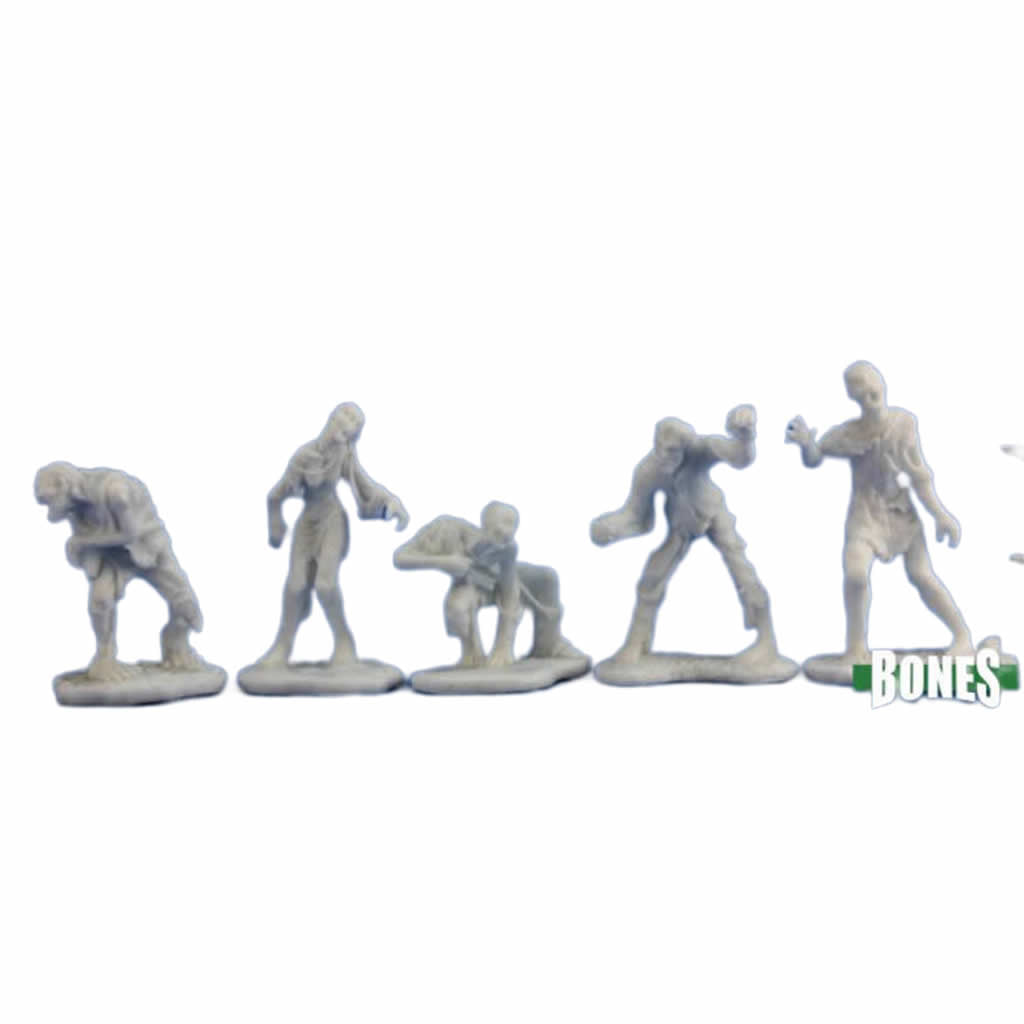 RPR77342 Zombies Miniature 25mm Heroic Scale Figure Dark Heaven Bones