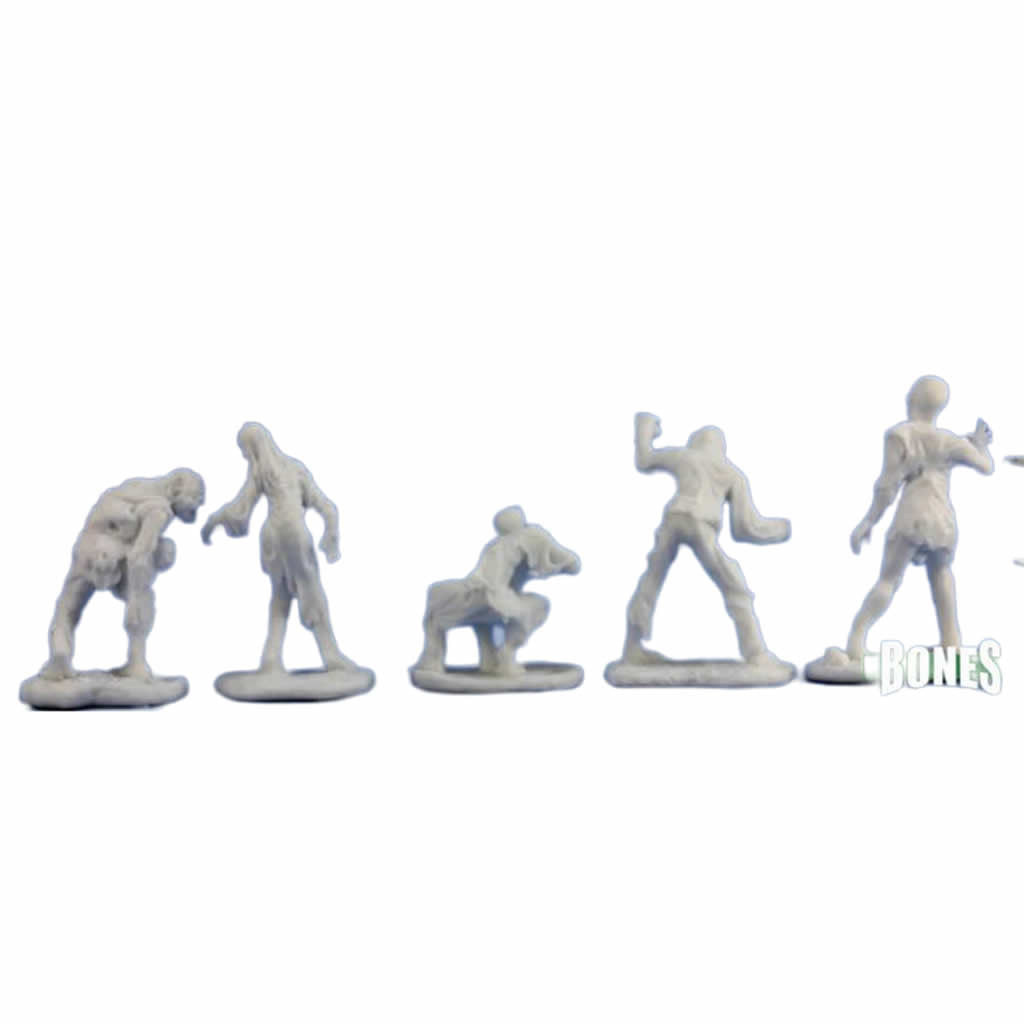 RPR77342 Zombies Miniature 25mm Heroic Scale Figure Dark Heaven Bones