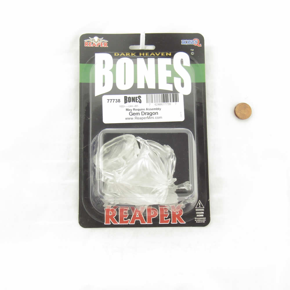 RPR77738 Gem Dragon Miniature 25mm Heroic Scale Figure Dark Heaven Bones