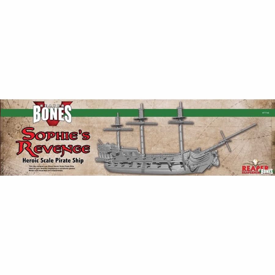 RPR77748 Sophies Revenge Pirate Ship Miniature 25mm Heroic Scale Figure