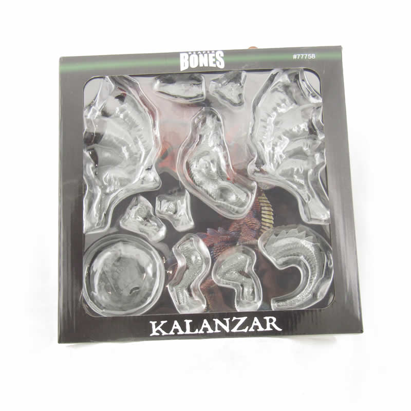 RPR77758 Kalanzar the Wicked Dragon Miniature 25mm Heroic Scale Figure Dark Heaven Bones