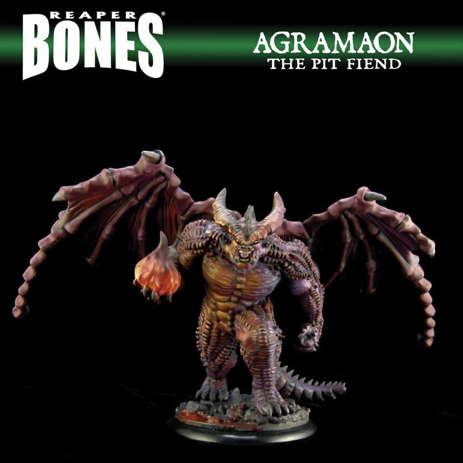 RPR77936 Agramon Pit Devil Demon Miniature 25mm Heroic Scale Figure Dark Heaven Bones