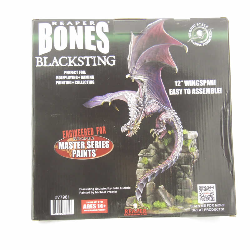 RPR77981 Blacksting the Wyvern Miniature 25mm Heroic Scale Figure Dark Heaven Bones