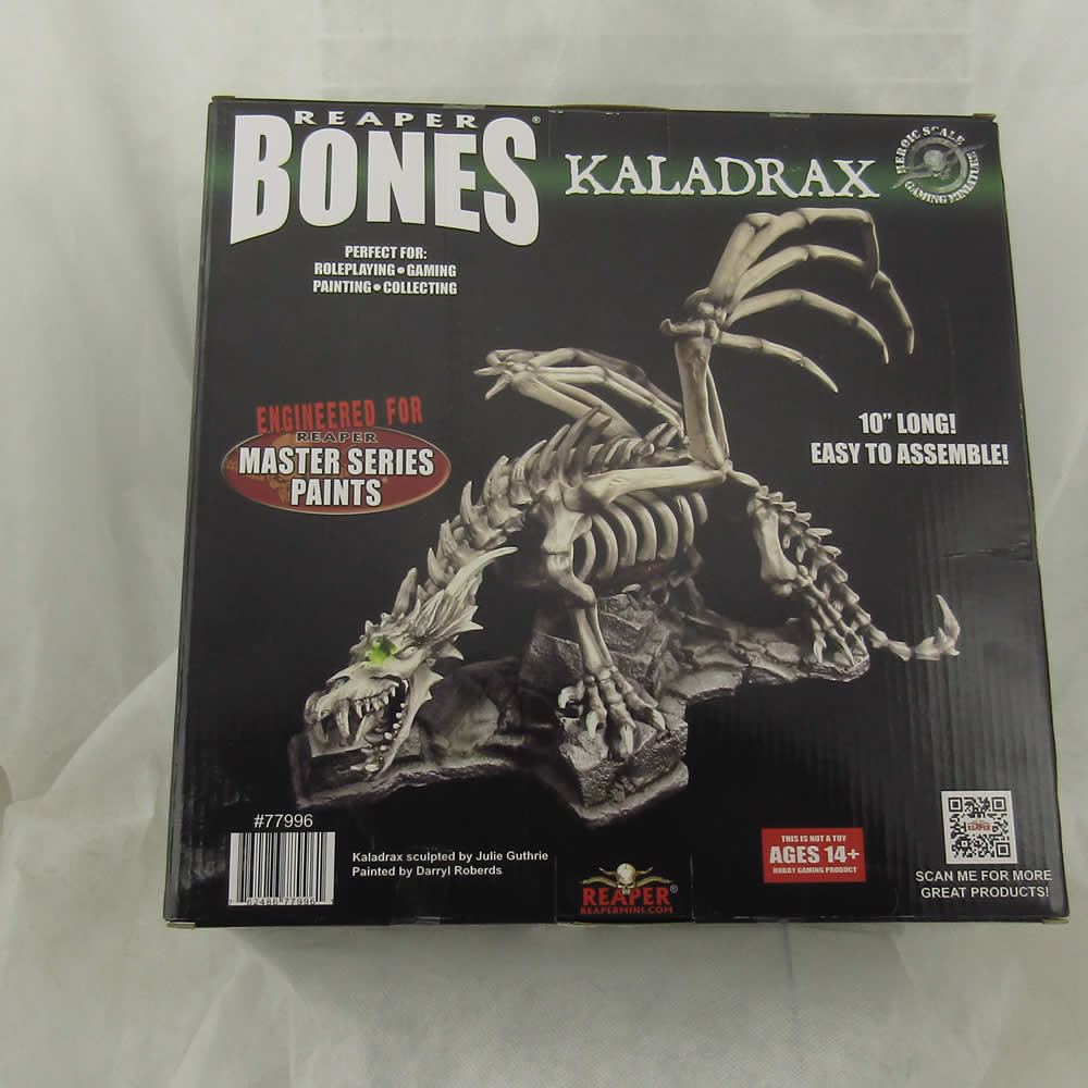 RPR77996 Kaladrax Skeletal Dragon Miniature 25mm Heroic Scale Figure Dark Heaven Bones