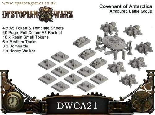 SPGDWCA21 Armoured Battle Group Covenant of Antarctica Dystopian Wars