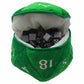 UPR15758 Green D20 Plush Dice Bag