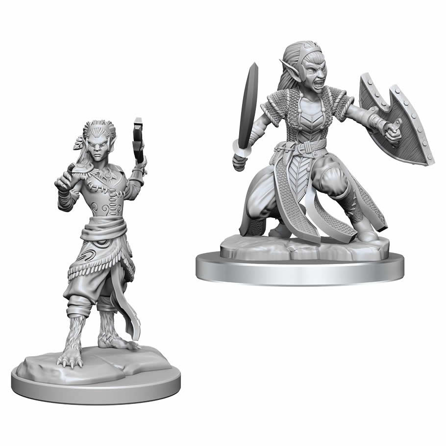 WZK90407 Shifter Fighter Nozurs Marvelous Miniatures D&D Unpainted Miniatures WizKids