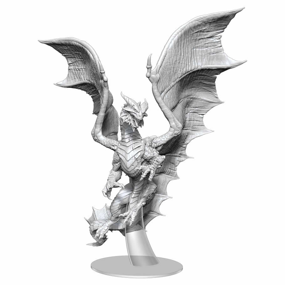 WZK90602 Adult Copper Dragon Nozurs Marvelous Miniatures D&D Unpainted Miniatures