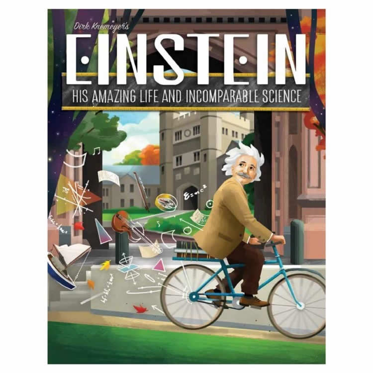 AAX12001 Einstein Board Game Artana Games Main Image