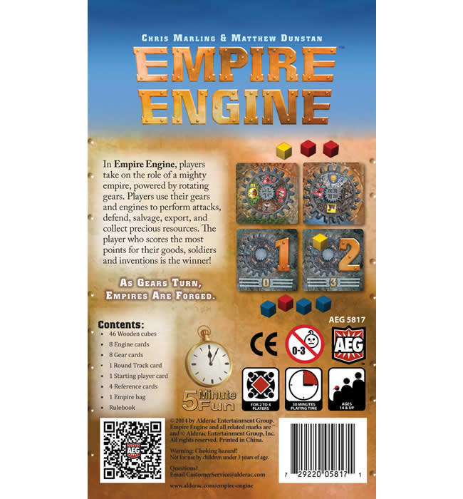 AEG5817 Empire Engine Board Game Alderac Entertainment 2nd Image