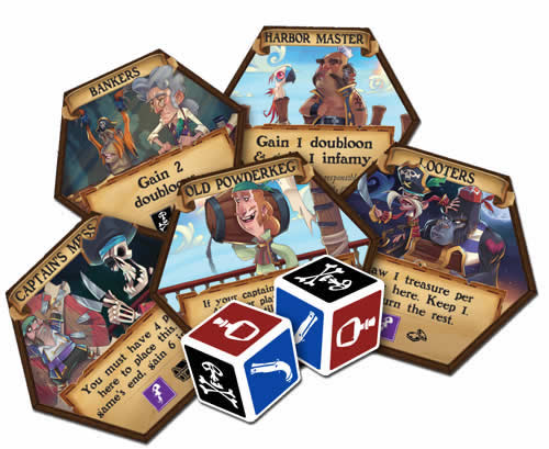 AEG5826 Dark Seas Tile Game Alderac Entertainment 3rd Image